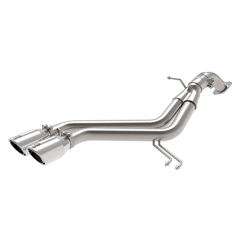 aFe Power | Takeda 3 IN to 2-1/2 IN 304 Stainless Steel Axle-Back Exhaust w/Polished Tip - Veloster 1.6T 2013-2017 aFe POWER ...