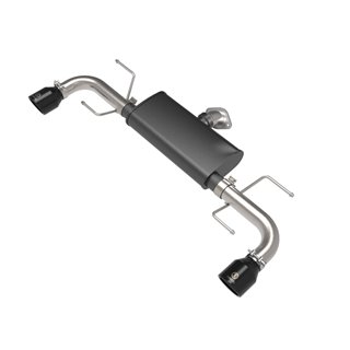 aFe Power | Takeda 2-1/2 IN 304 Stainless Steel Axle-Back Exhaust System w/Black Tip - CX-5 2.5L 2017-2023 aFe POWER Axle-Bac...