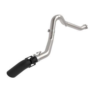 aFe Power | Vulcan Series 3 IN 304 Stainless DPF-Back Hi-Tuck Exhaust System w/Black Tip - Gladiator 3.0L 2021-2023 aFe POWER...