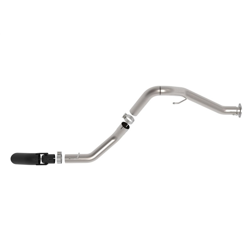 aFe Power | Vulcan Series 3in 304 SS DPF-Back Hi-Tuck w/Black Tip - Gladiator 3.0L 2021-2022