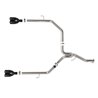 aFe Power | Vulcan Series 3in / 2-1/2in SS Cat-Back w/Black Tip - Gladiator 3.0L 2021-2022
