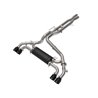 aFe Power | Vulcan Series 2-1/2in / 3in SS Cat-Back w/Black Tip - Wrangler (JL) Unlimited Rubicon 392 6.4L 2021-2022