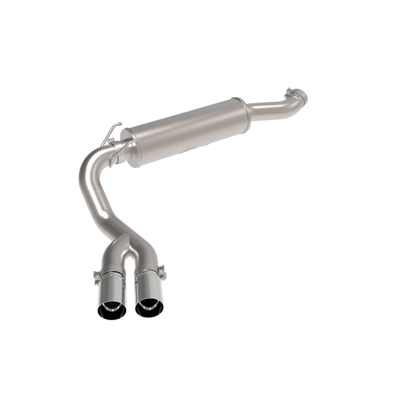 aFe Power | Rebel Series 3-1/2in SS Cat-Back w/Polished Tip - Ram 2500 / 3500 6.4L 2019-2022