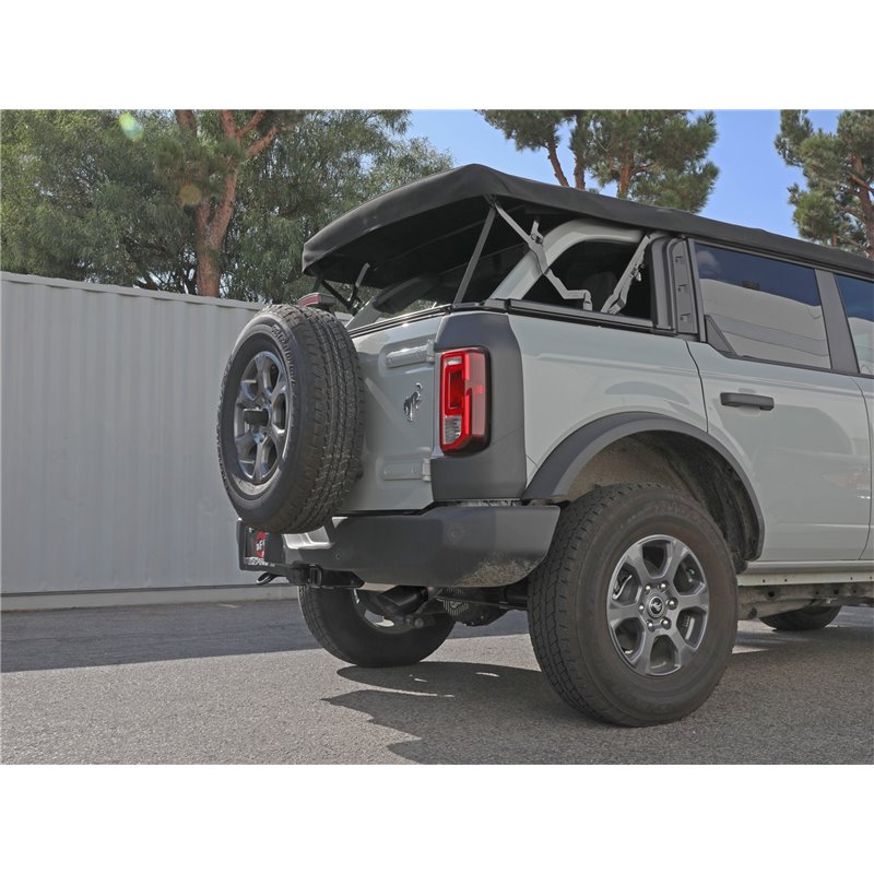 aFe Power | Apollo GT Series 3in 409 SS Cat-Back w/Black Tip - Bronco 2.3T / 2.7T 2021-2022