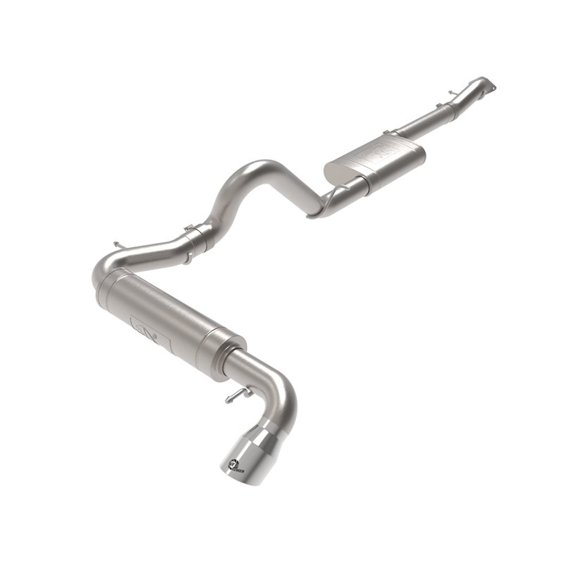 aFe Power | Apollo GT Series 3in 409 SS Cat-Back w/Polish Tip - Bronco 2.3T / 2.7T 2021-2022