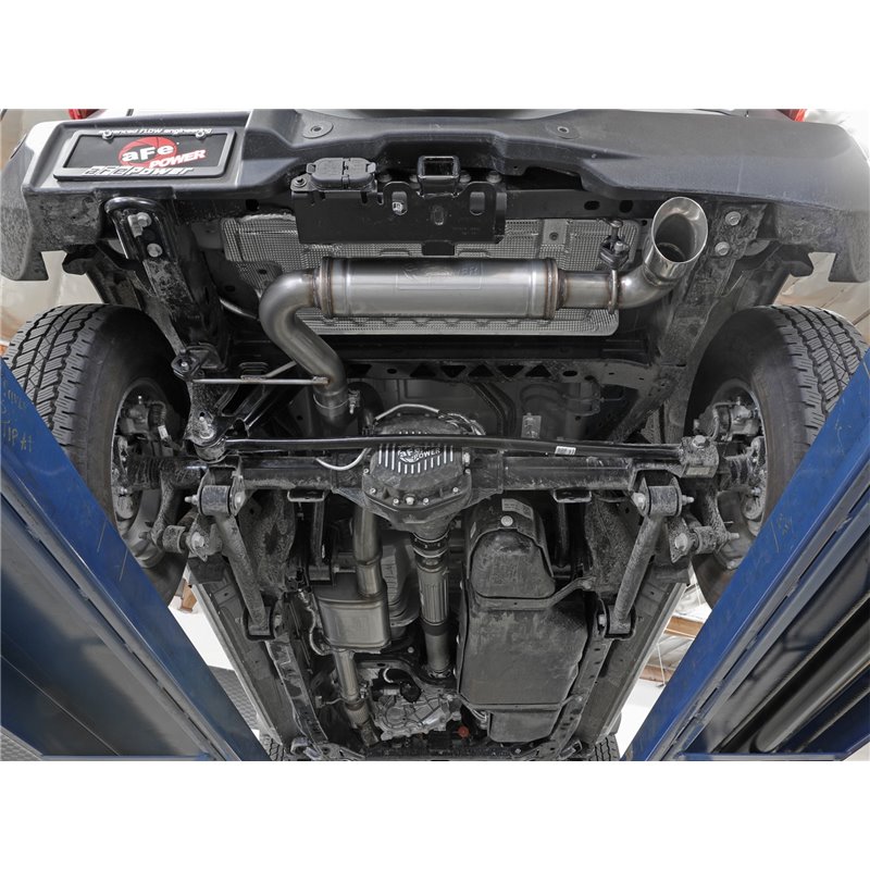 aFe Power | Apollo GT Series 3 IN 409 Stainless Steel Cat-Back Exhaust System w/Polish Tip - Bronco 2.3T / 2.7T 2021-2023 aFe...