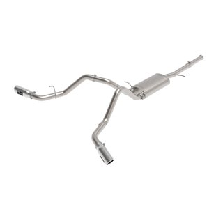 aFe Power | Apollo GT Series 3in Cat-Back w/Dual Rear-Side Exit Polish Tips - Silverado 1500 / Sierra 1500 2009-2018