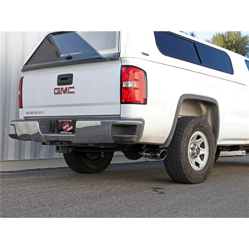aFe Power | Apollo GT Series 3in 409 SS Cat-Back w/Polished Tip - Silverado 1500 / Sierra 1500 2009-2018