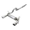 aFe Power | Rebel Series 3in / 2-1/2in 409 SS Cat-Back w/Polish Tip - Wrangler (JL) Unlimited 2.0T 2018-2021