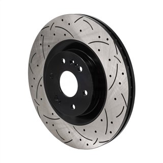DS-One | Disque de frein rainuré et perforé - Avant - Cadillac / Chevrolet / GMC 2019-2024