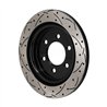DS-One | Coated Slotted & Drilled Disc Brake Rotor - Rear - Expedition / F-150 / Navigator 2021-2023