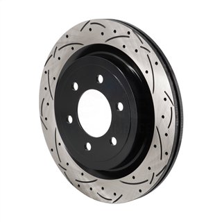 DS-One | Disque de frein rainuré et perforé - Arrière - F-150 / F-150 Lightning 2021-2023
