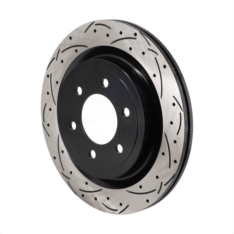 DS-One | Disque de frein rainuré et perforé - Arrière - F-150 / F-150 Lightning 2021-2023