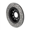 DS-One | Coated Slotted & Drilled Disc Brake Rotor - Rear - Grand Cherokee / Grand Cherokee L 2021-2024
