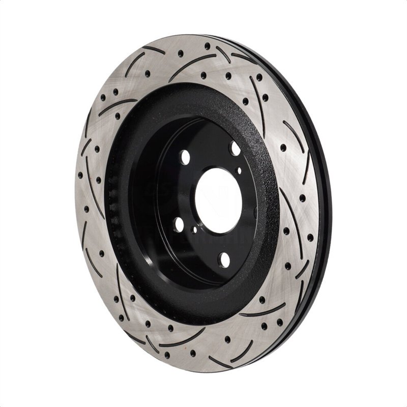 DS-One | Disque de frein rainuré et perforé - Arrière - Lexus / Subaru / Toyota 2021-2023
