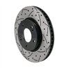 DS-One | Coated Slotted & Drilled Disc Brake Rotor - Front - Elantra 2021-2023
