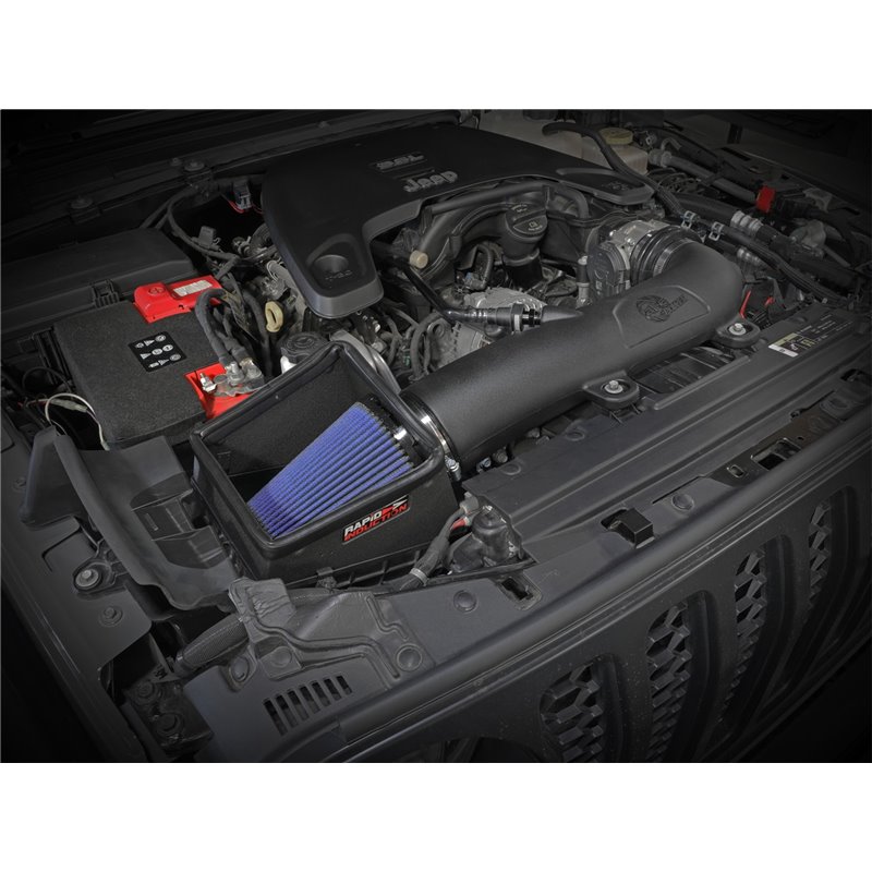 aFe Power | Rapid Induction Cold Air Intake System w/Pro 5R Media - Gladiator / Wrangler (JL) 3.6L 2018-2023 aFe POWER Air In...