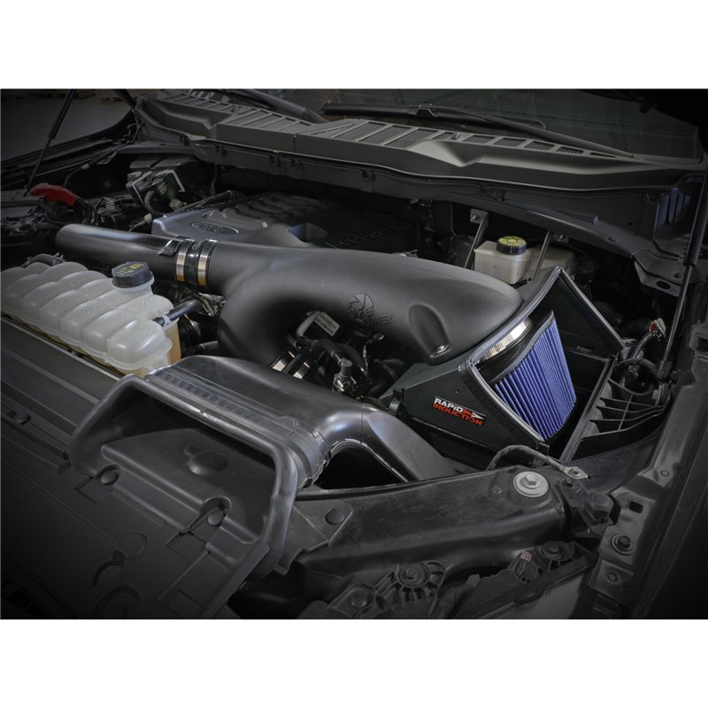 aFe Power | Rapid Induction Cold Air Intake w/Pro 5R - F-150 Raptor 3.5T 2021-2022