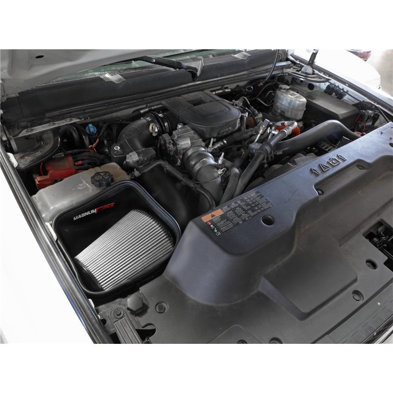 aFe Power | Magnum FORCE Stage-2 Cold Air Intake w/Pro DRY S - Silverado 2500 HD / Silverado 3500 HD / Sierra 2500 HD / Sierra 3