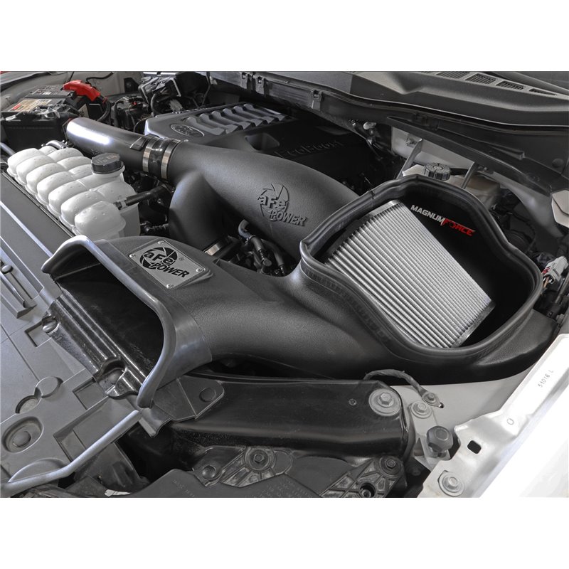aFe Power | Magnum FORCE Stage-2 Cold Air Intake w/Pro DRY S - F-150 Raptor 3.5T 2021-2022