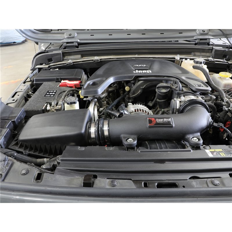 aFe Power | Super Stock Induction System w/Pro 5R Media - Wrangler (JL) 3.6L 2018-2022 aFe POWER Air Intake