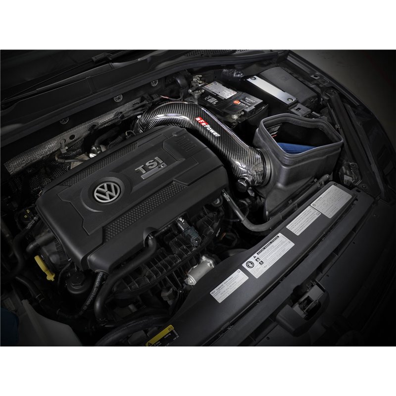 aFe Power | Track Series Stage-2 Carbon Fiber Intake System w/Pro 5R Media - Audi / Volkswagen 2.0T 2015-2023 aFe POWER Air I...