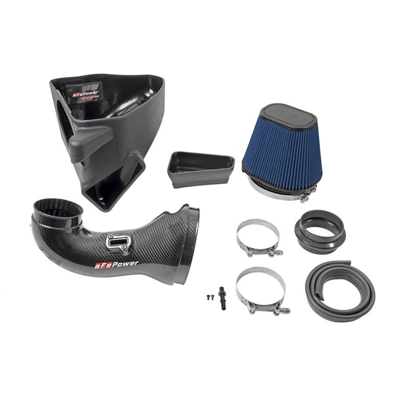 aFe Power | Track Series Stage-2 Carbon Fiber Intake System w/Pro 5R Media - Camaro 6.2L 2017-2023 aFe POWER Air Intake