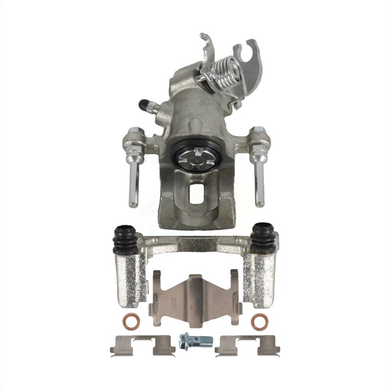 CMX | New Brake Caliper w/ Hardware - Rear Left - Elantra / Tiburon / Spectra / Spectra5 2004-2009