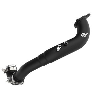 aFe Power | BladeRunner 3" Aluminum Hot Charge Pipe Black - 540i Base / M Sport / 540i xDrive 3.0T 2017-2020