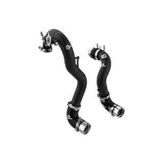 aFe Power | BladeRunner 3" Aluminum Hot and Cold Charge Pipe Kit Black - Bronco 2.3T 2021-2022