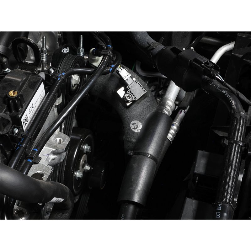 aFe Power | BladeRunner 3" Aluminum Cold Charge Pipe Black - Bronco 2.3T 2021-2022