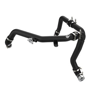 aFe Power | BladeRunner 2-1/4"/2-1/2" Aluminum Hot Charge Pipe Black - Bronco 2.7T 2021-2022