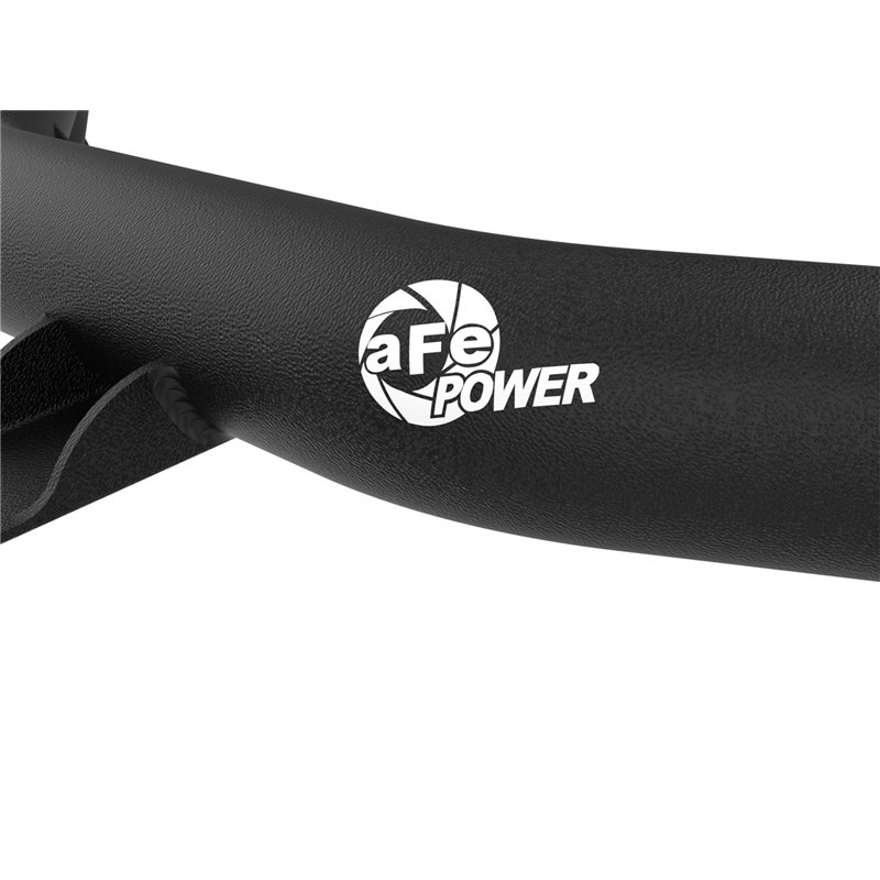 aFe Power | BladeRunner 2-1/4 IN/2-1/2 IN Aluminum Hot Charge Pipe Black - Bronco 2.7T 2021-2023 aFe POWER Turbocharger Pipes...