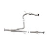 aFe Power | Twisted Steel Y-Pipe 2-1/2 IN 409 Stainless Steel - Tacoma 3.5L 2016-2018 aFe POWER Exhaust Pipes