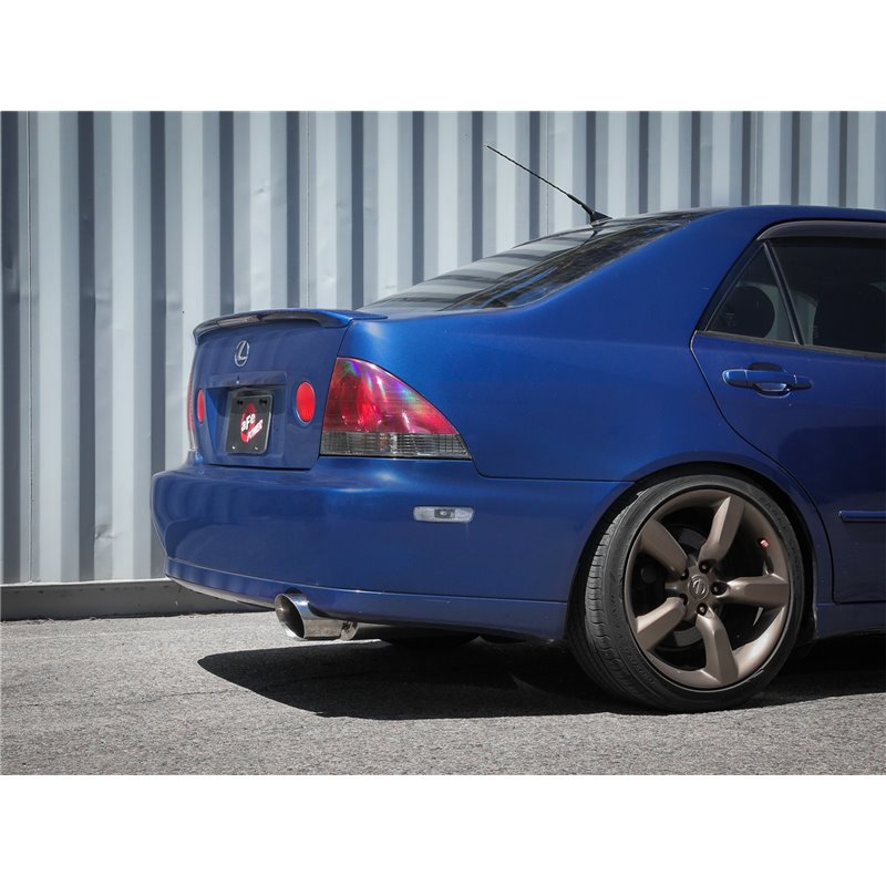 aFe Power | Takeda 2-1/2" 304 SS Cat-Back Exhaust w/Polish Tip - IS300 Base / Sportcross 3.0L 2001-2005