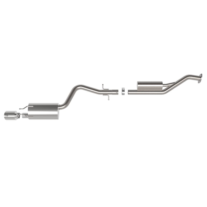 aFe Power | Takeda 2-1/2" 304 SS Cat-Back Exhaust w/Polish Tip - IS300 Base / Sportcross 3.0L 2001-2005