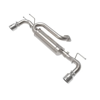 aFe Power | Takeda 3 IN to 2-1/2 IN 304 Stainless Steel Axle-Back Exhaust w/Polished Tip - 3 2.5L 2019-2023 aFe POWER Axle-Ba...