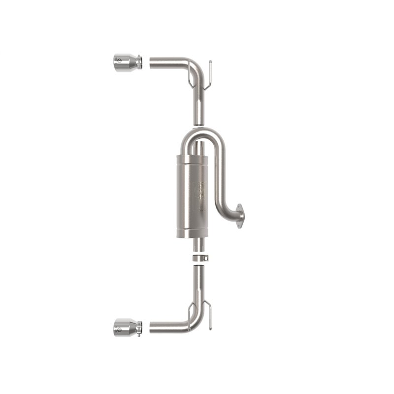 aFe Power | Takeda 3 IN to 2-1/2 IN 304 Stainless Steel Axle-Back Exhaust w/Polished Tip - 3 2.5L 2019-2023 aFe POWER Axle-Ba...