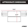 ARIES | Black Steel Grille Guard - Grand Cherokee 3.0L / 3.6L / 5.7L 2011-2020