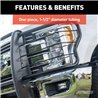 ARIES | Black Steel Grille Guard - 4Runner 2.7L / 4.0L 2010-2018