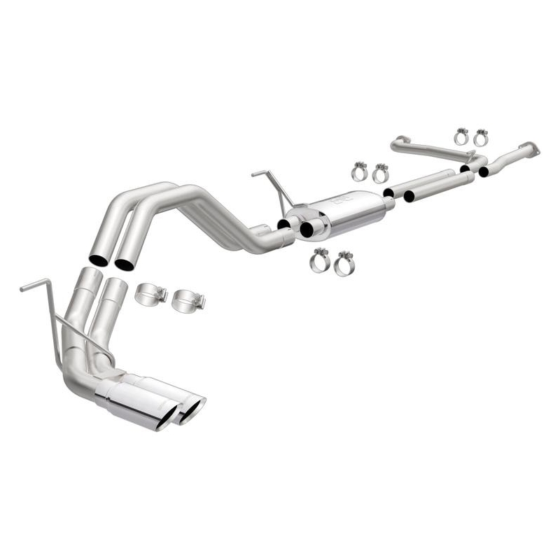 MagnaFlow | Street Series Cat-Back Exhaust - Nissan Titan XD V8 2016-2020 Magnaflow Cat-Back Exhausts