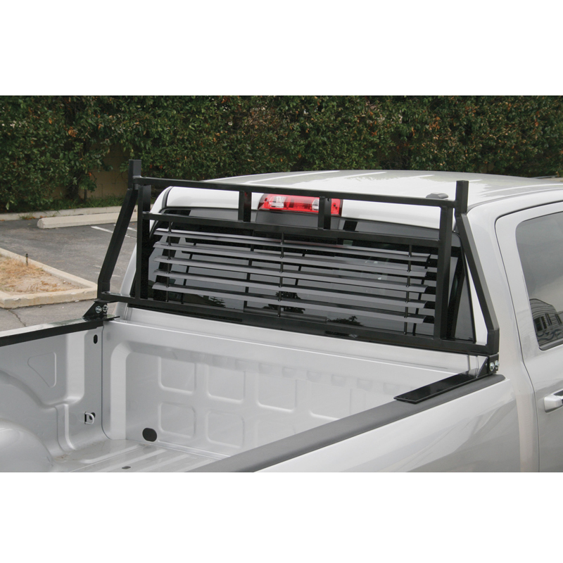 ARIES | Classic Black Steel Headache Rack - Chevrolet / Dodge / Ford / GMC 2000-2022