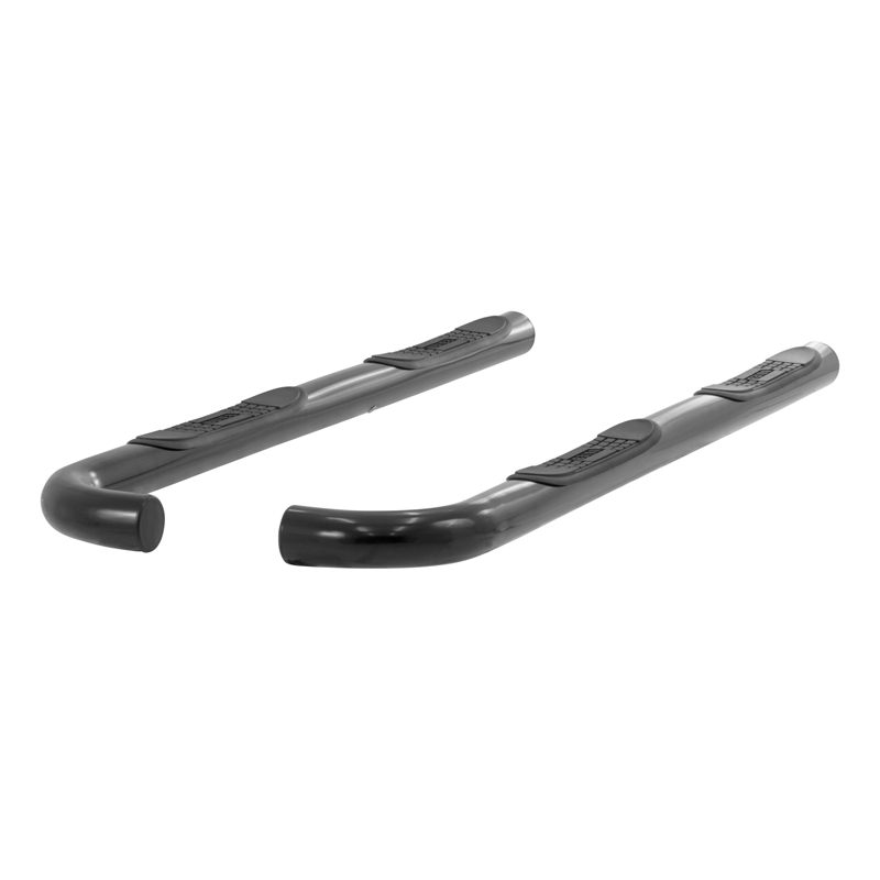 ARIES | 3" Round Black Steel Side Bars - Liberty 2.4L / 2.8L / 3.7L 2002-2007