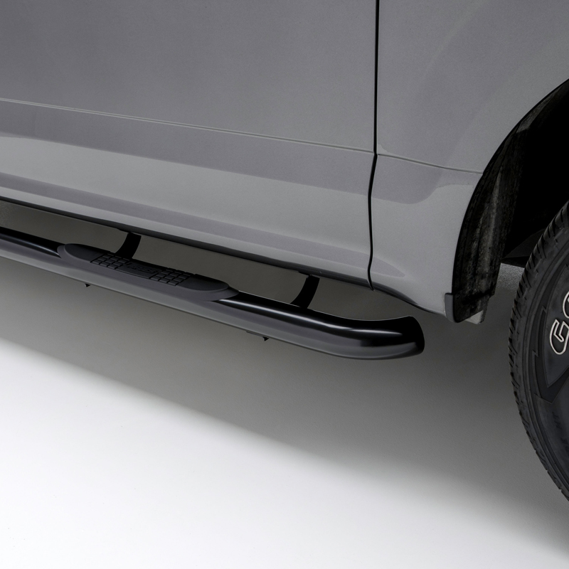 ARIES | 3" Round Black Steel Side Bars - Grand Cherokee 3.0L / 3.6L / 5.7L 2011-2019 ARIES Step Bars