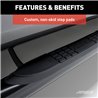 ARIES | 3" Round Black Steel Side Bars - Grand Cherokee 3.0L / 3.6L / 5.7L 2011-2019 ARIES Step Bars