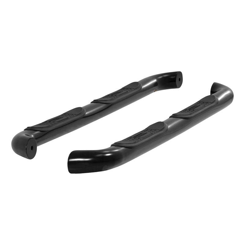 ARIES | 3" Round Black Steel Side Bars - Tacoma 2.7L / 3.5L / 4.0L 2005-2022 ARIES Step Bars