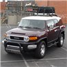 ARIES | 3" Round Black Steel Side Bars - FJ Cruiser 4.0L 2007-2014 ARIES Step Bars