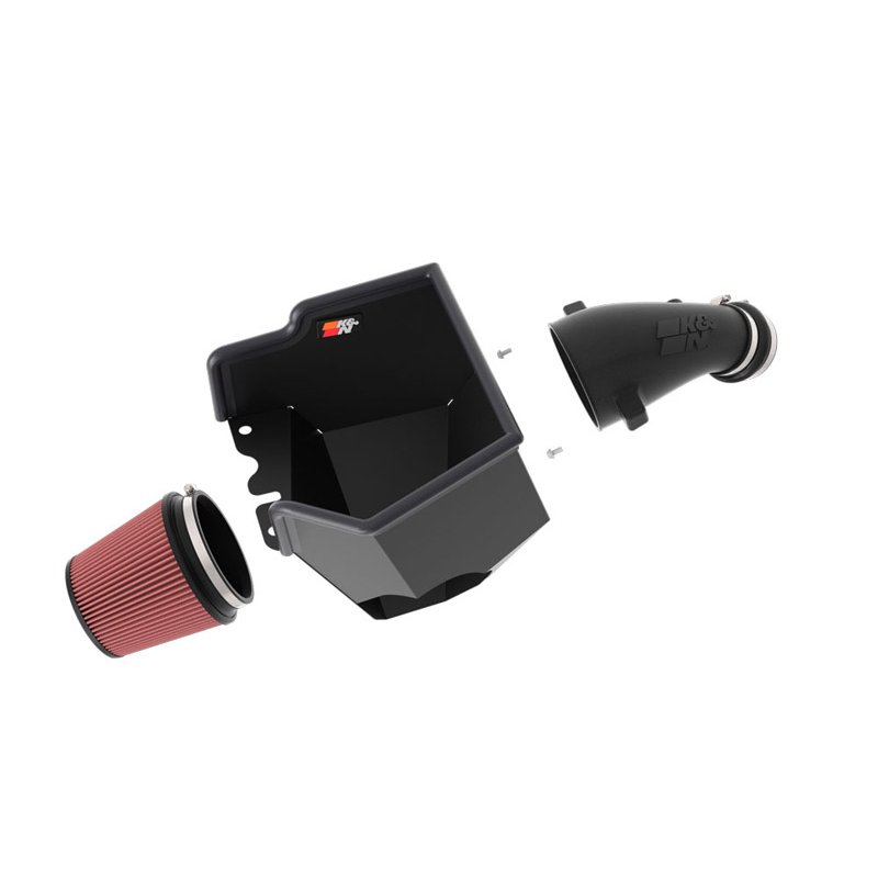 K&N | 63-1590 Performance Air Intake System - Grand Wagoneer 6.4L 2022-2023