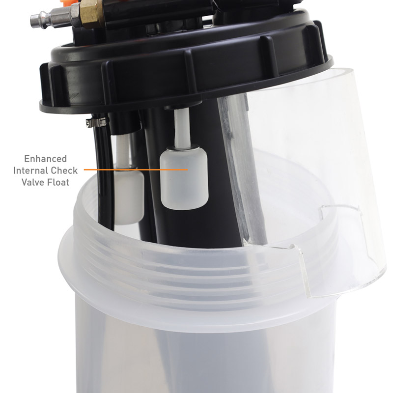 Mishimoto | Mishimoto Fluid Extractor, Manual and Pneumatic, 9.5L