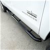 ARIES | 3" Round Black Stainless Side Bars - Chevrolet / GMC 2007-2019 ARIES Step Bars